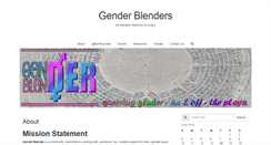 Desktop Screenshot of genderblenders.org